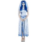 (Medium (UK 12-14)) Corpse Bride, Emily Womens Costume