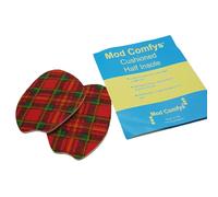(Medium UK Size 5 - Size 6) Mod Comfys Women Half Insoles Pad Fitting Tartan