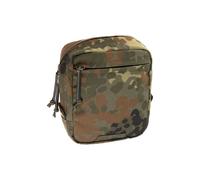Clawgear Medium Vertical Zip Utility Pouch Brown