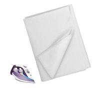 Medium Weight Iron On Fusible Interfacing White 1x3m - One Sided Fusible Fleece Batting for Sewing, Quilting & Bag Making - Craft Interfacing Fabric for Collars, Tote Bags, Cushions, DIY Home Decor