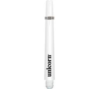 Unicorn Darts Dart Shafts Gripper 3 – Durable Nylon – Medium 44.2 mm White (3 Stems)