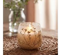 Medium Wildlight Woods Glass Jar Candle With Dried Flowers