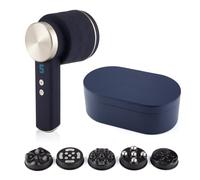 Medivon Navy Lift Anti-Cellulite Massager - Adjustable Intensity, Full Body, Wireless Massage Gun with Three Massage Modes and Hot Compress
