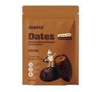 Medjool Dates Filled with Sunflower Seed Butter, Cocoa
