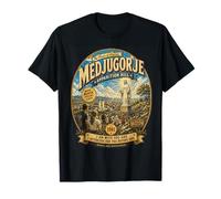 Medjugorje Apparation Hill Virgin Mary Sightings Catholic T-Shirt