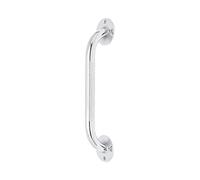 Medline Knurled Chrome 12” Grab Bar for Shower & Bathtub, Independence & Ease of Movement - for Elderly, Handicapped or Seniors, 300 lb. Capacity, 1 Bar
