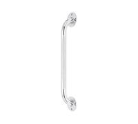 Medline Knurled Chrome 16” Grab Bar for Shower & Bathtub, Independence & Ease of Movement - for Elderly, Handicapped or Seniors, 300 lb. Capacity, 1 Bar