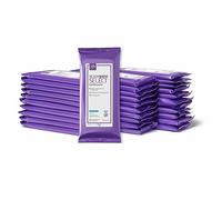 Medline ReadyBath Select Wipes, Unscented, Body Cleansing Cloths, Medium Weight Wipes (5 Count Pack, 30 Packs)