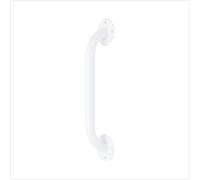 MEDLINE White 12” Grab Bar for Shower & Bathtub, Independence Aid & Ease of Movement - for Elderly, Handicapped or Seniors, 300 lb. Capacity, 1 Bar