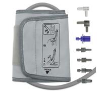 MEDLINKET Y003C1 Small Blood Pressure Cuff 17-22cm, BP Cuff with 7 Replacement Connector for Small Arms, Compatible with Omron Digital Blood Pressure Monitor Small Cuff