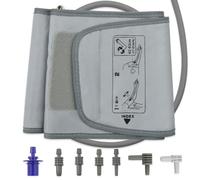 MEDLINKET Y003T1 Extra Large Blood Pressure Cuff Replacement for Big Arms, 42-53cm Adjustable D-Ring Cuff Includes Universal Interface Set, Compatible with Omron Blood Pressure Monitor Home Use