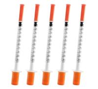 MedLKU 50pcs 1ml dispensing measuring tool with 30Gx13mm, Multiple Uses Laboratory Accessories, Individually Wrapped, MedLKU 100pcs 1ml dispensing measuring tool with 30Gx13mm, Multiple Uses Laboratory Accessories, Individually Wrapped