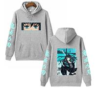 MEDM Anime Demon Slayer Hoodie Pullovers Sweatshirts Muichiro Tokito Graphic Printed Tops Casual Hip Hop Streetwear-style2||XXS