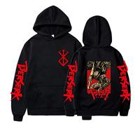 MEDM Anime Hoodie Berserk Harajuku Guts Eyes Manga Hoodies Sweatshirt Graphic Winter Pullover Fashion Long Sleeve Men/Women Hoody-style4||4XL