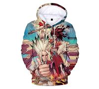 MEDM Dr. Stone Hoodies Men/women Sweatshirts Children Dr. Stone Hoody Comfortable Sweatshirt Winter Clothing Plus Size-style7||4XL