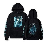 MEDM Hot Anime Tokitou Muichirou Kimetsu No Yaiba Hoodie Sweatshirts S Harajuku Demon Slayer Hooded Unisex Autumn-style7||XS