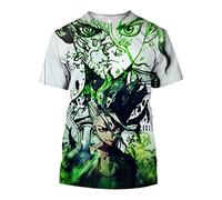 MEDM Summer Anime Funny Dr. Stone Senku Ishigami T Shirt Men Short Sleeve Manga T-shirts Casual Tee Tops Slim Fit Tshirt Merch-style8||M