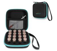 MEDMAX 16 Slots Hard Shell Peptide Vial Case for Fridge Storage