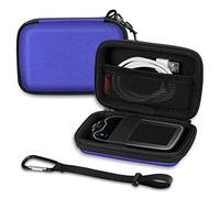 MEDMAX Hard Shell Protective Case for Freestyle Libre 3 2 / Libre Reader, Lightweight Shockproof Diabetic Storage Carrying Case with Clip and Handle, (Blue)