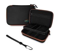 MEDMAX Pill Organiser Case, Portable Emergency Case Medicine Bag Organiser for Medicine Vitamins Fish Oil Pills, Shockproof Medicine Bag for Travel (Empty Bag), Black