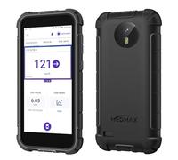 MEDMEX Silicone Case for Omnipod 5, Lightweight Shockproof Anti Slip Protective Cover Soft Gel Skin with Dexcom G7 Cutout (Black)