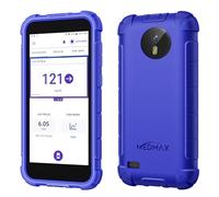 MEDMEX Silicone Case for Omnipod 5, Lightweight Shockproof Anti Slip Protective Cover Soft Gel Skin with Dexcom G7 Cutout (Navy)
