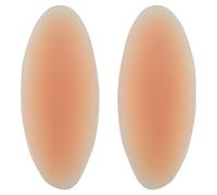 Mednkoku Silicone Hip Pads, 1 Pair Silicone Pad for Calf, Adhesive Hip Pads, Soft Invisible Shaping Calf Straight Leg Patches for Crooked or Thin Skinny Legs