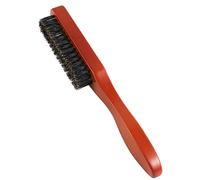 Medo Boar Bristle Hair Brush for Men, Soft Beard Brush Hair Styling Tool | Gentle On Skin, Tames Stubble, Easy Grip, Compact For Travel Kits, Home Bathrooms, Barbershops, Dads, Sons, Gifts, Daily Use