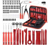 medoga 139pcs Car Trim Removal Tool with Car Retainer Clips Auto Door Panel Removal Tool Set with Clip Plier Set and Fastener Remover (139 pcs)