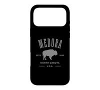 Medora North Dakota 1886 Bison Design Souvenir Case for iPhone 17 Pro Max
