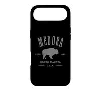 Medora North Dakota 1886 Bison Design Souvenir Case for iPhone Air