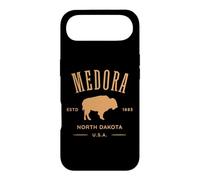 Medora North Dakota 1886 Bison Design Souvenir Case for iPhone Air