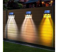 MEDOYOH Solar DIY House Numbers Plaques, DIY House Signs Plaques Street Name Acrylic Board Painting IP65 Waterproof for Outdoor Address Signs, 3 Colors