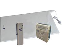 Medpage Bed Exit Alarm with Bed Sensor Mat and 200 Metre Range Wireless Alarm Receiver NMDTXM-BK