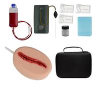 MEDTACEDU Laceration Wound Packing Trainer, Stop The Bleed Training Kit, Bleeding Control Kit for Medical Education