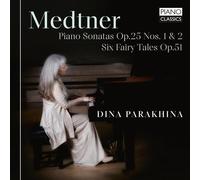 MEDTNER/PARAKHINA: PIANO SONATAS NOS. 1 & 2 - CD