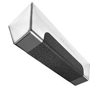 MEDUSA 12" Professional Grade Heli-Arc Welded Stainless Steel Drywall Taping Mud Pan with Non-Slip Rubber Grip, Easy Clean Knives 12" And Under, Durable, Built to Last