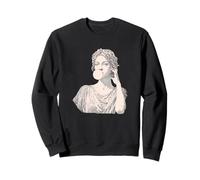 Medusa & Athena Bubblegum Mythological Snake Hair Goddess Sweatshirt