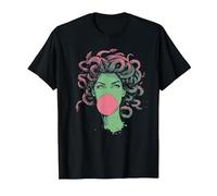 Medusa Bubblegum Mythological Snake Hair Goddess T-Shirt