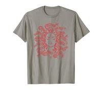 Medusa Feminine Power Snake Wisdom Equality Goth T-Shirt