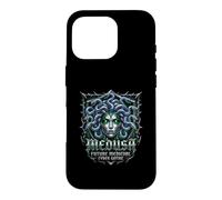 Medusa Future Medieval Cyber Gothic Mythic Aegis Case for iPhone 16 Pro