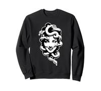 Medusa Goddess Smile Snake Sweatshirt