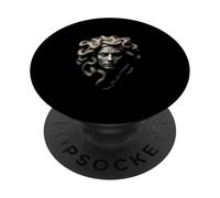 Medusa Gorgon Head Mythological Snake Hair Art PopSockets Adhesive PopGrip