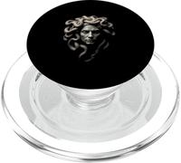 Medusa Gorgon Head Mythological Snake Hair Art PopSockets PopGrip for MagSafe