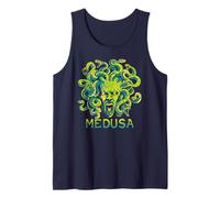 Medusa Gorgon Monster Greek Myth Fierce Stare Tank Top