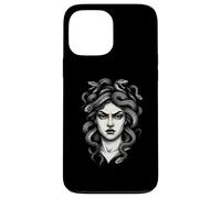 Medusa Gorgon Scary Goddess Monster Tattoo Style Halloween Case for iPhone 13 Pro Max