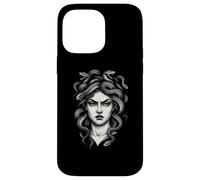 Medusa Gorgon Scary Goddess Monster Tattoo Style Halloween Case for iPhone 14 Pro Max