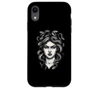 Medusa Gorgon Scary Goddess Monster Tattoo Style Halloween Case for iPhone XR