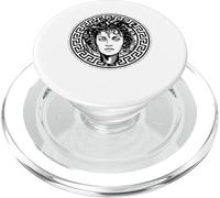 Medusa Gorgon, Snake Head, Greek Mythology Ancient Myth PopSockets PopGrip for MagSafe
