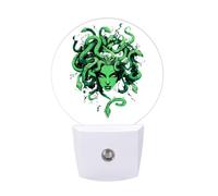 Medusa Gr od Funny Auto Sensor Night Light Plug in Wall